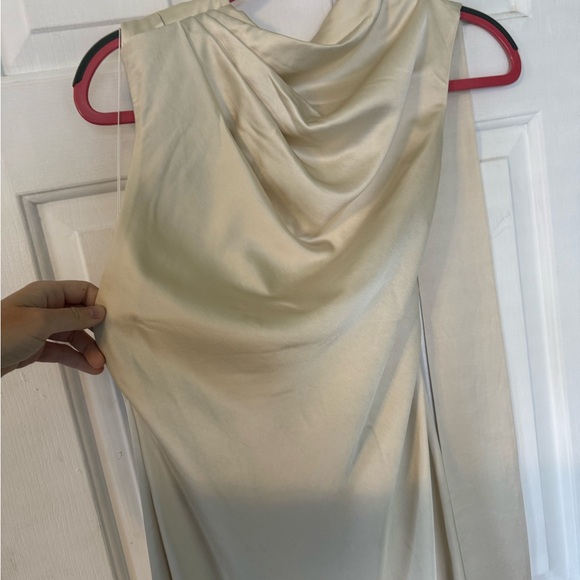 long.sleeve maxi dress Ash Gray Long Sleeve Maxi Dress